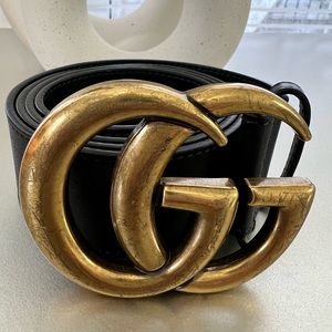 Women’s Authentic Gucci GG monogram belt
